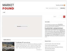 Tablet Screenshot of market-found.com